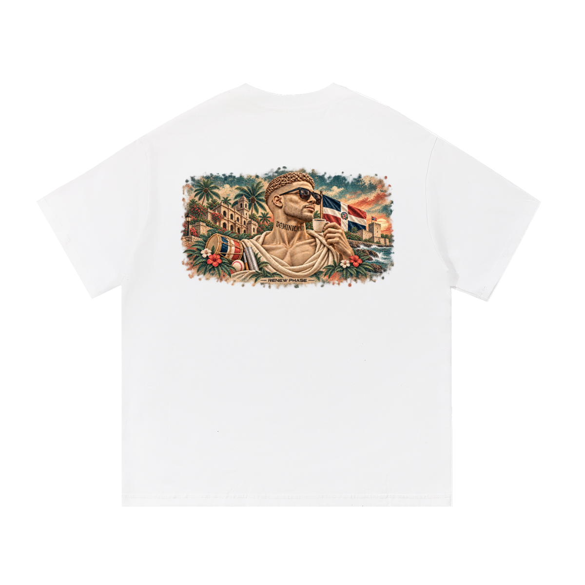 DOMINICANO Banner Essential Cotton Tee