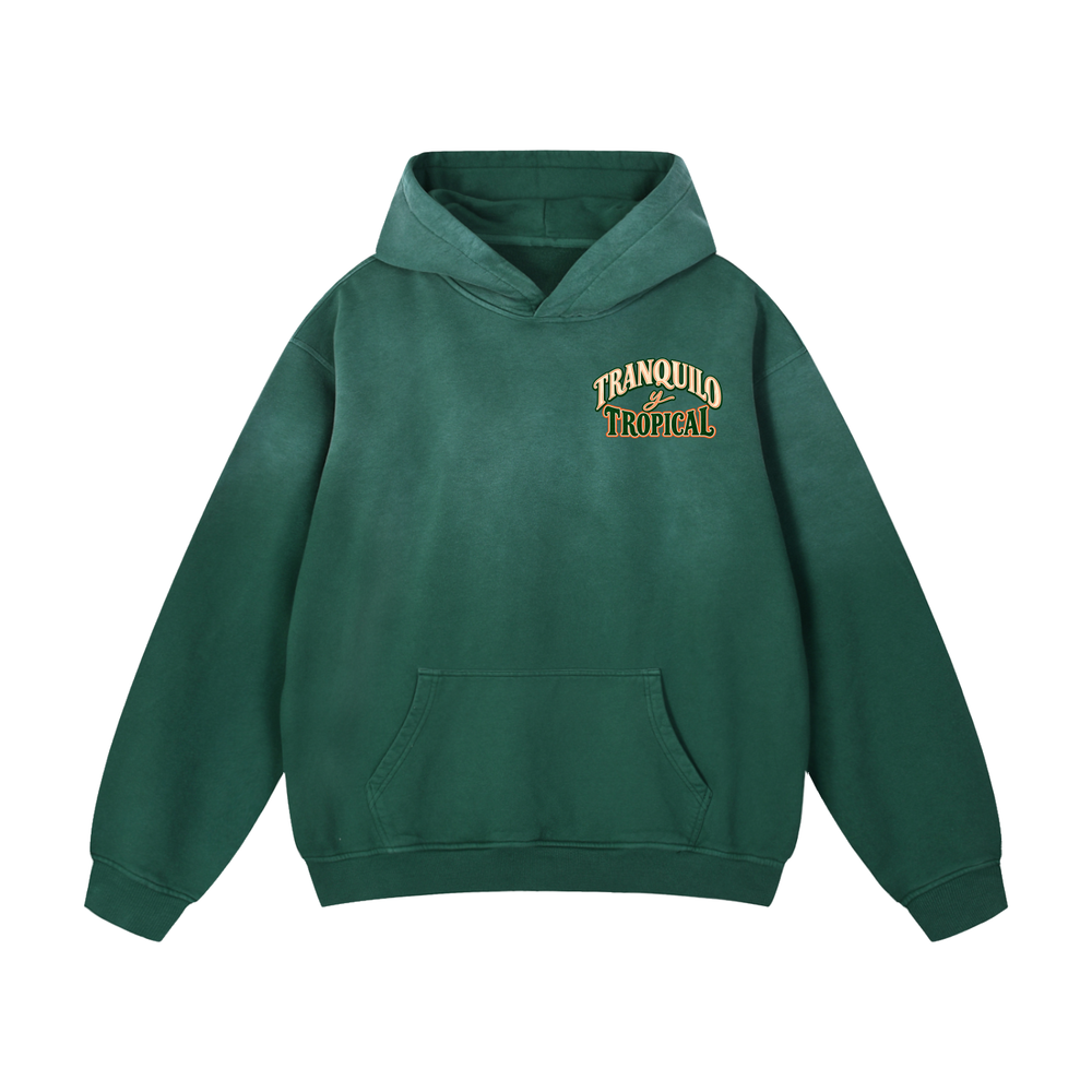 TRANQUILO TROPICAL  Sunfade Oversized Hoodie