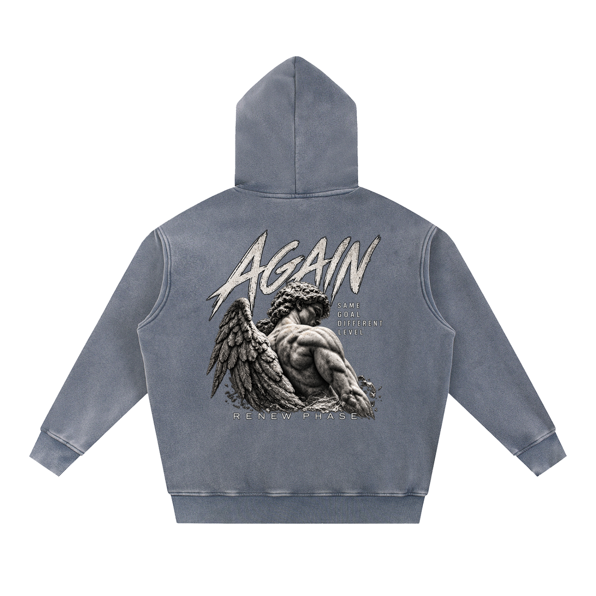 AGAIN Fleece Oversize Hoodie