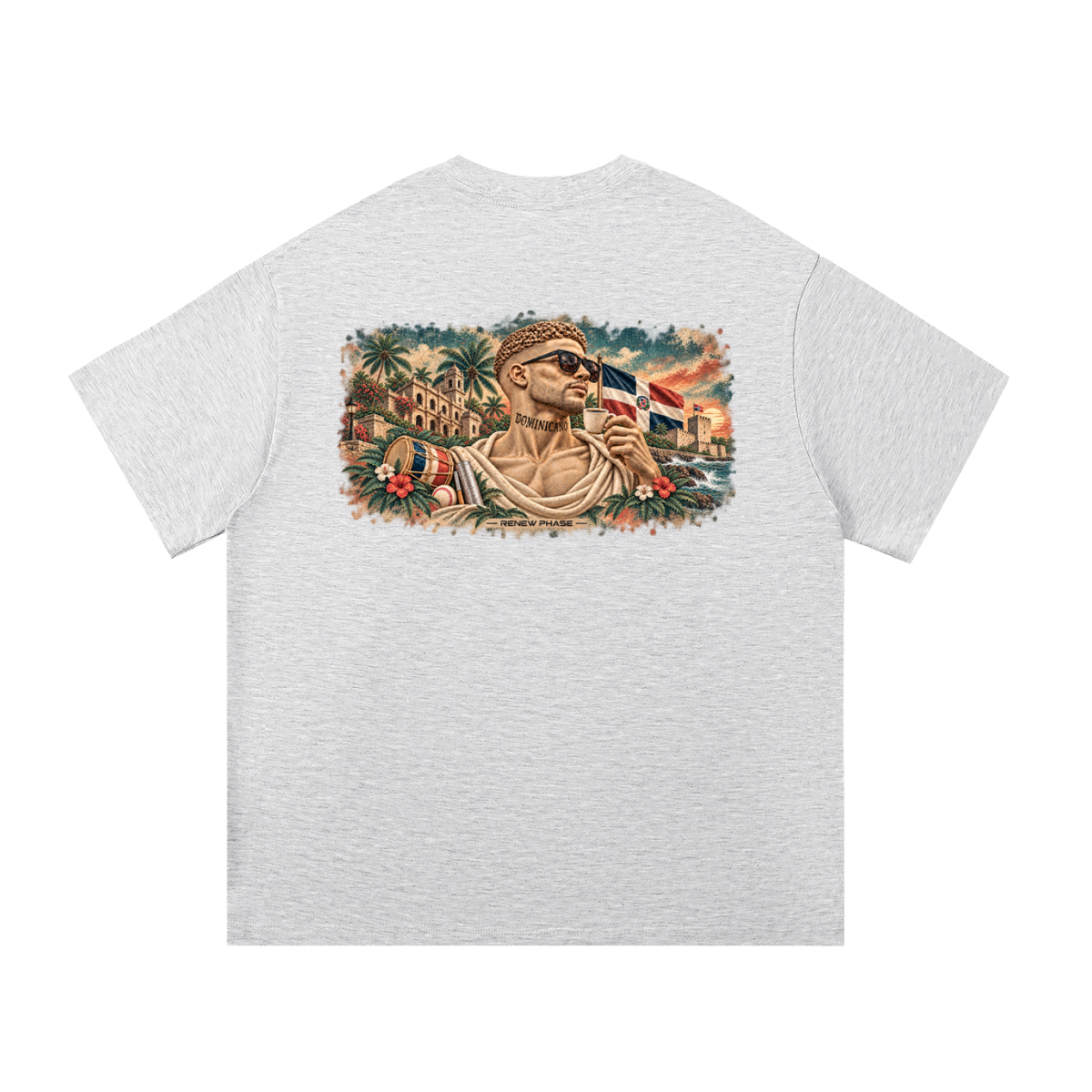 DOMINICANO Banner Essential Cotton Tee