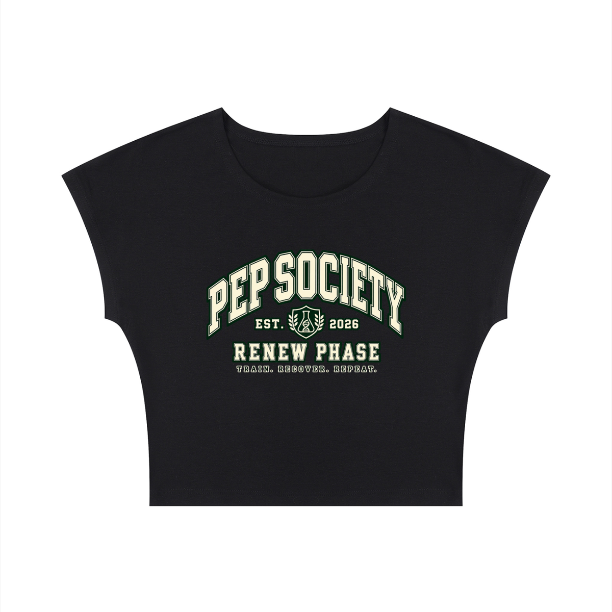 PEP SOCIETY Women's Slim Crop Top