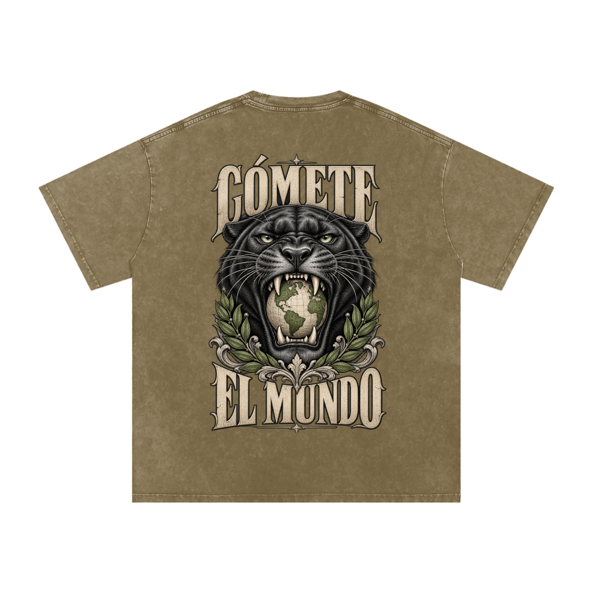 COMETE EL MUNDO Oversized Tee