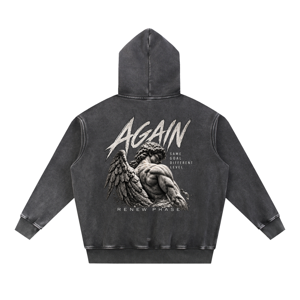 AGAIN Fleece Oversize Hoodie
