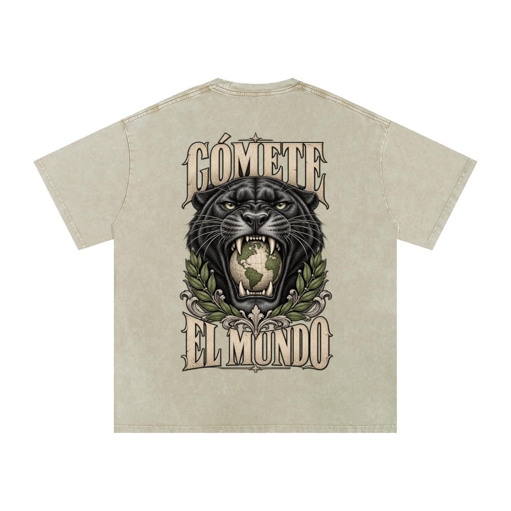COMETE EL MUNDO Oversized Tee