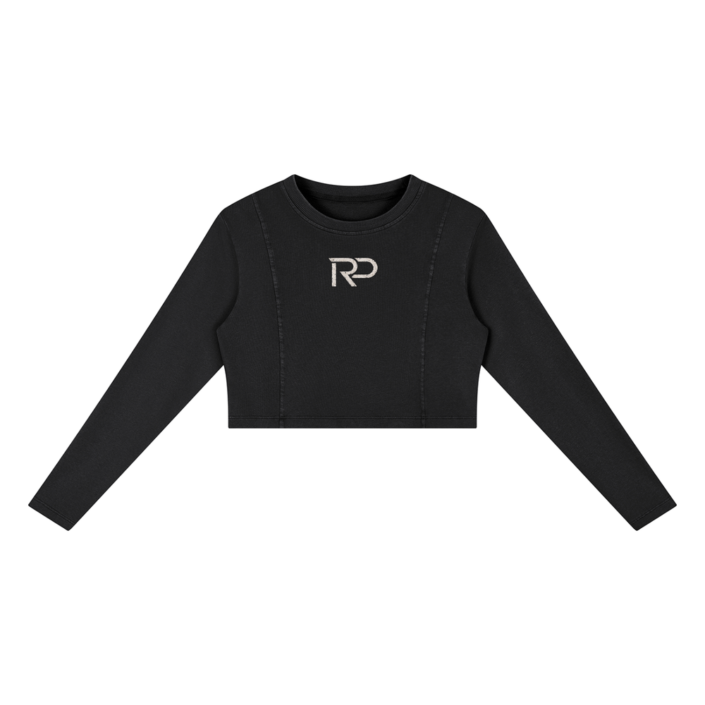 ENFOCATE Women's  Crop Sweatshirt