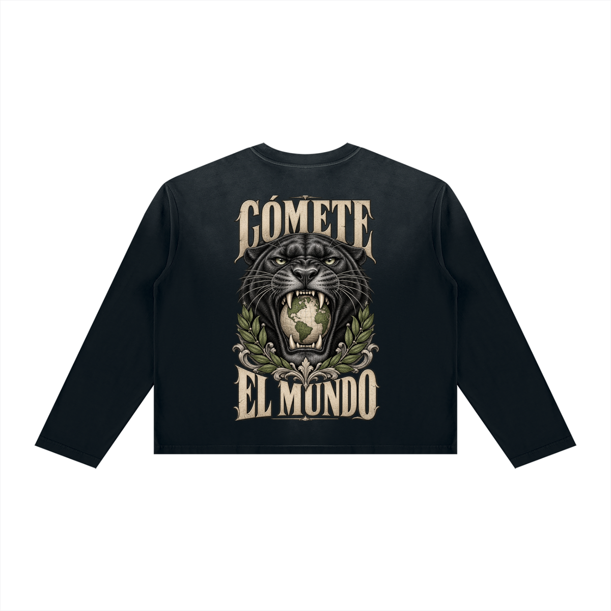 COMETE EL MUNDO  Boxy Long Sleeve