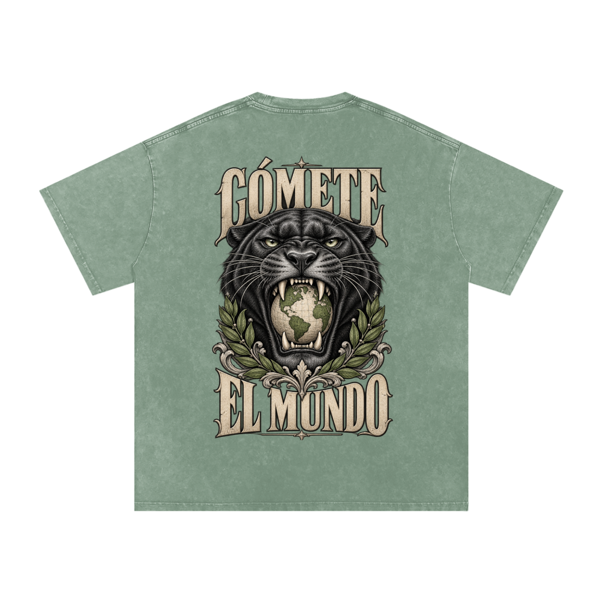 COMETE EL MUNDO Oversized Tee