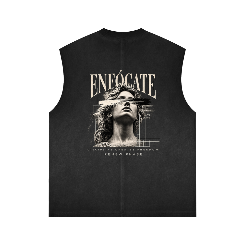 ENFOCATE Reverse Washed Tank Top