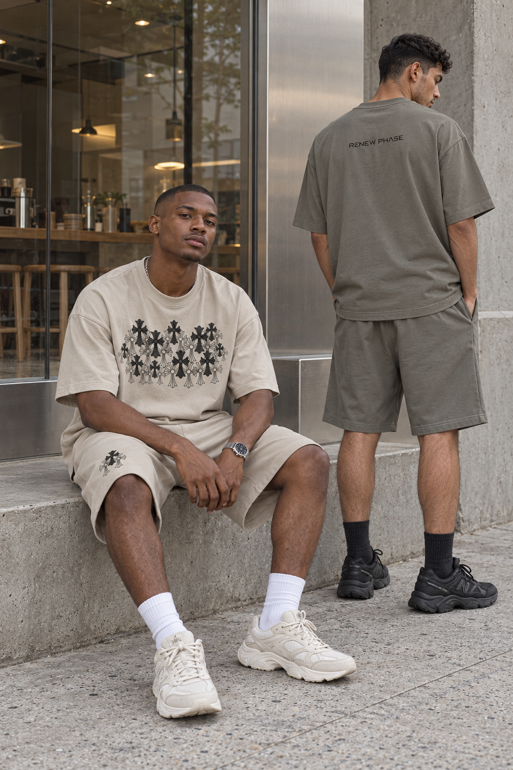 Crossed Premium Essential Cotton Shorts