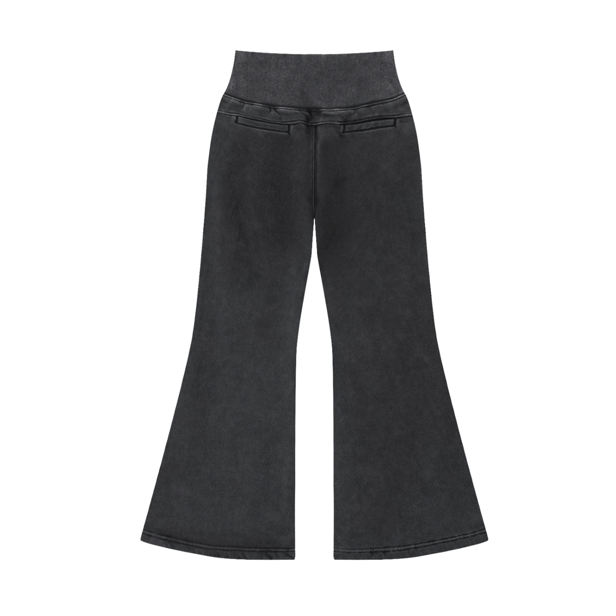 PEP SOCIETY Vintage Washed Flared Fleece Pants