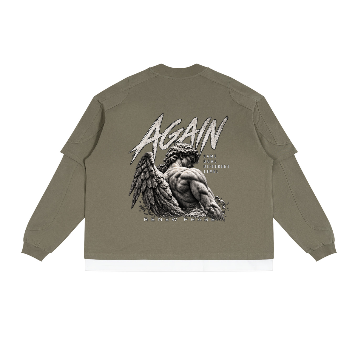 AGAIN Layered Long Sleeve