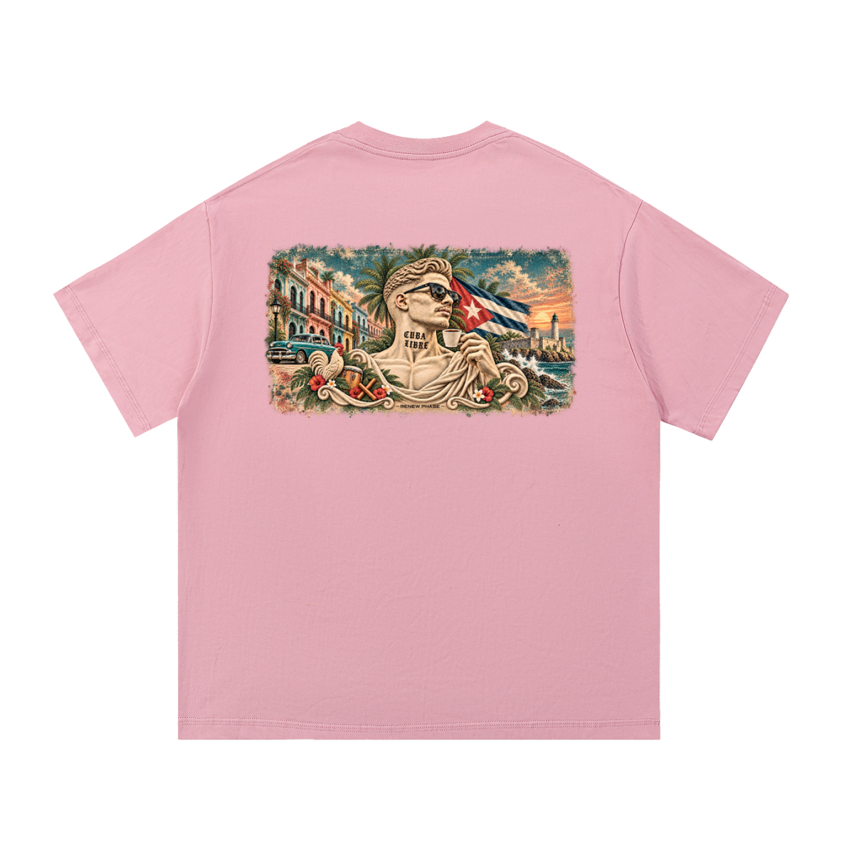 CUBA LIBRE Banner Essential Cotton Tee