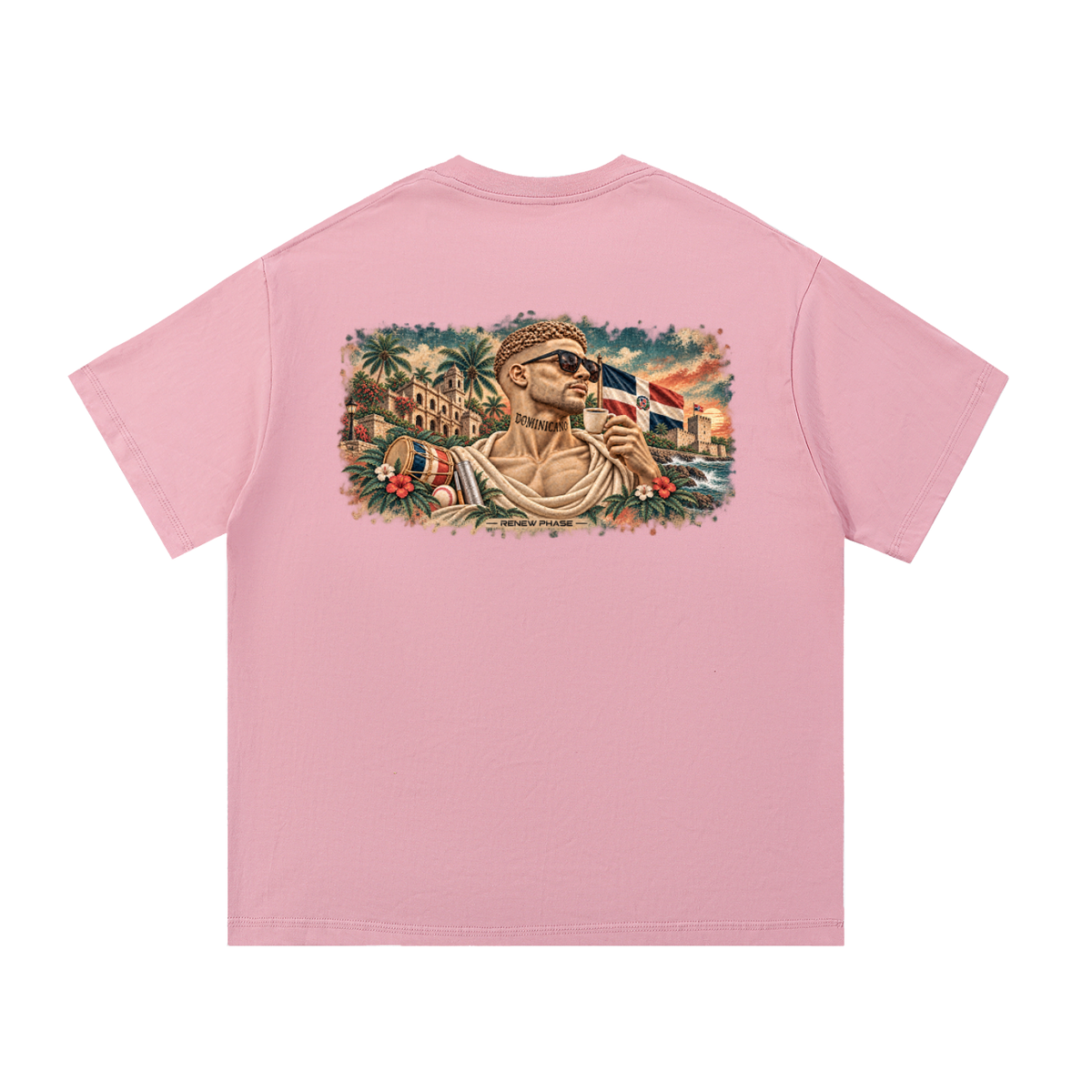 DOMINICANO Banner Essential Cotton Tee