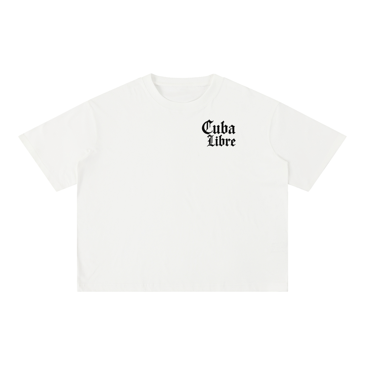 CUBA LIBRE Mineral Wash Boxy Cotton Tee