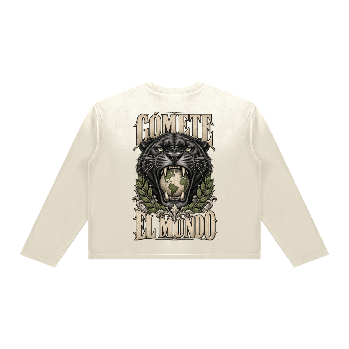COMETE EL MUNDO  Boxy Long Sleeve