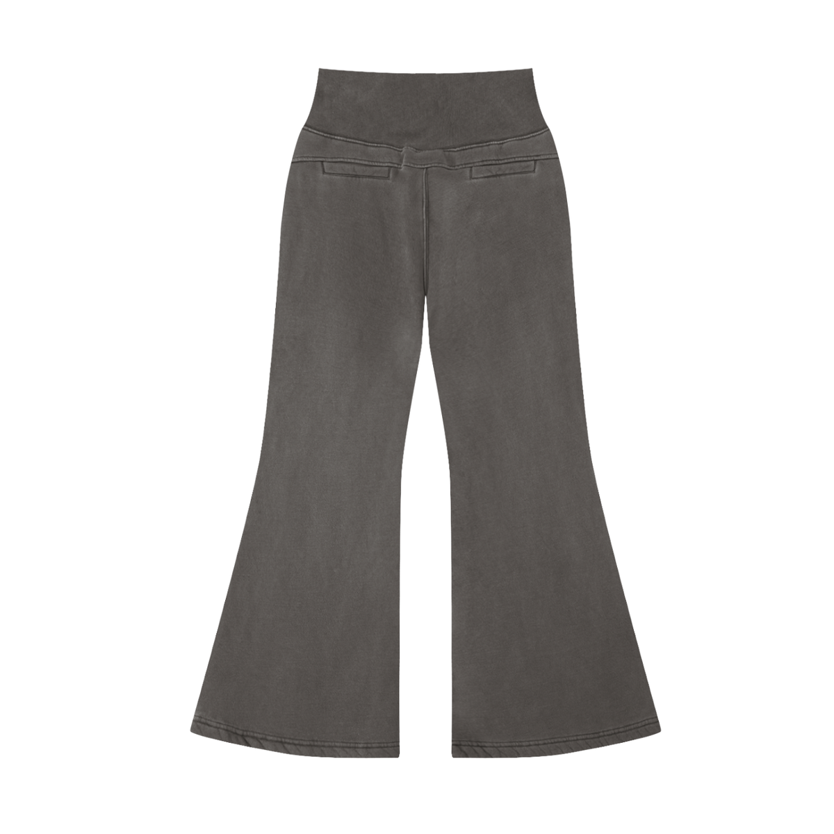 PEP SOCIETY Vintage Washed Flared Fleece Pants