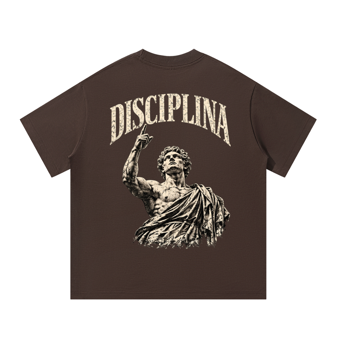 DISCLIPLINA Back Print Unisex Oversized T-Shirt