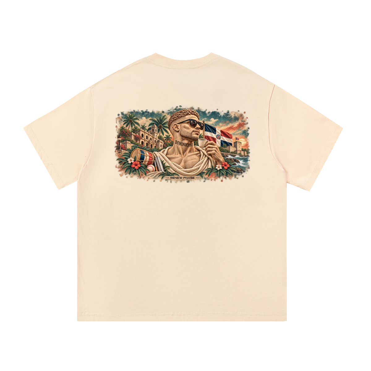 DOMINICANO Banner Essential Cotton Tee