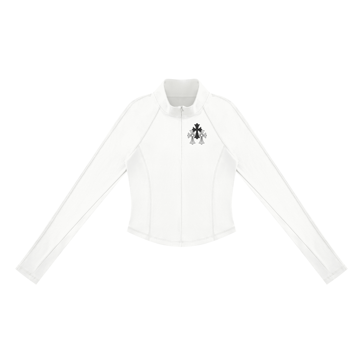 CHROME Women's Quarter-Zip Yoga Top