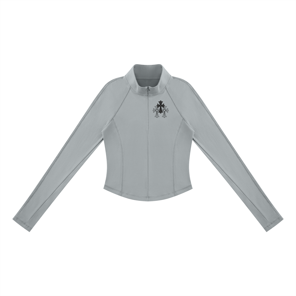 CHROME Women's Quarter-Zip Yoga Top